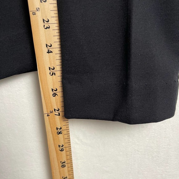 Chicos Fabulously Slimming Black Pants w Thick Elastic waistband 00 Short (SZ 2) - Picture 10 of 11